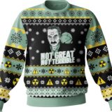 Hooktab Chernobyl Not Great, Not Terrible Ugly Christmas Sweater