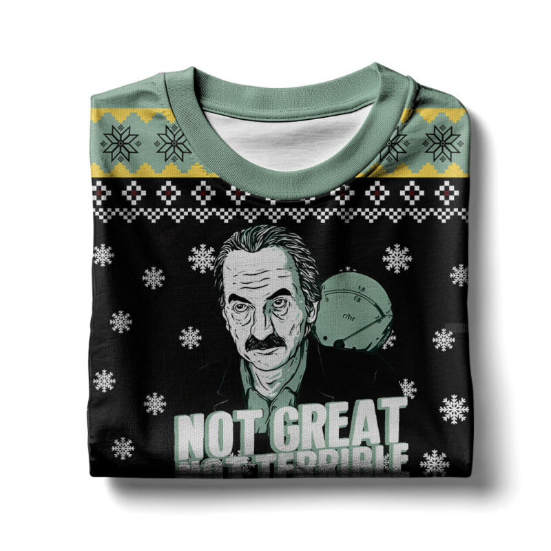 Hooktab Chernobyl Not Great, Not Terrible Ugly Christmas Sweater Hooktab Chernobyl Not Great, Not Terrible Ugly Christmas Sweater