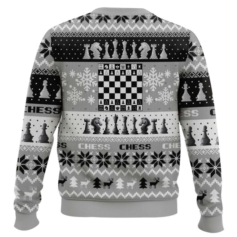 Hooktab Chess Board Games Ugly Christmas Sweater Hooktab Chess Board Games Ugly Christmas Sweater