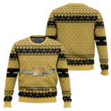 Hooktab Chevrolet Ugly Christmas Sweater