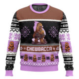 Hooktab Chewbacca Star Wars Ugly Christmas Sweater