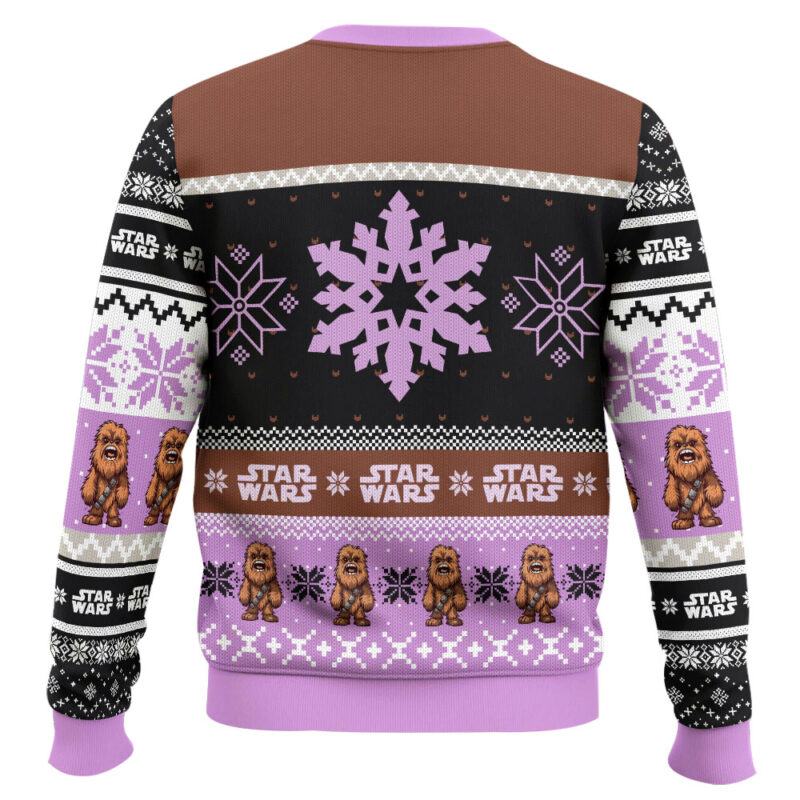 Hooktab Chewbacca Star Wars Ugly Christmas Sweater Hooktab Chewbacca Star Wars Ugly Christmas Sweater