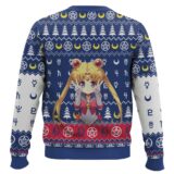 Hooktab Chibi Usagi Tsukino Sailor Moon Ugly Christmas Sweater