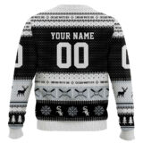 Hooktab Chicago White Sox - Custom Name And Number Ugly Sweater