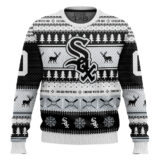 Hooktab Chicago White Sox - Custom Name And Number Ugly Sweater