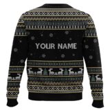 Hooktab Chick-fil-a - Custom Name Ugly Christmas Sweater