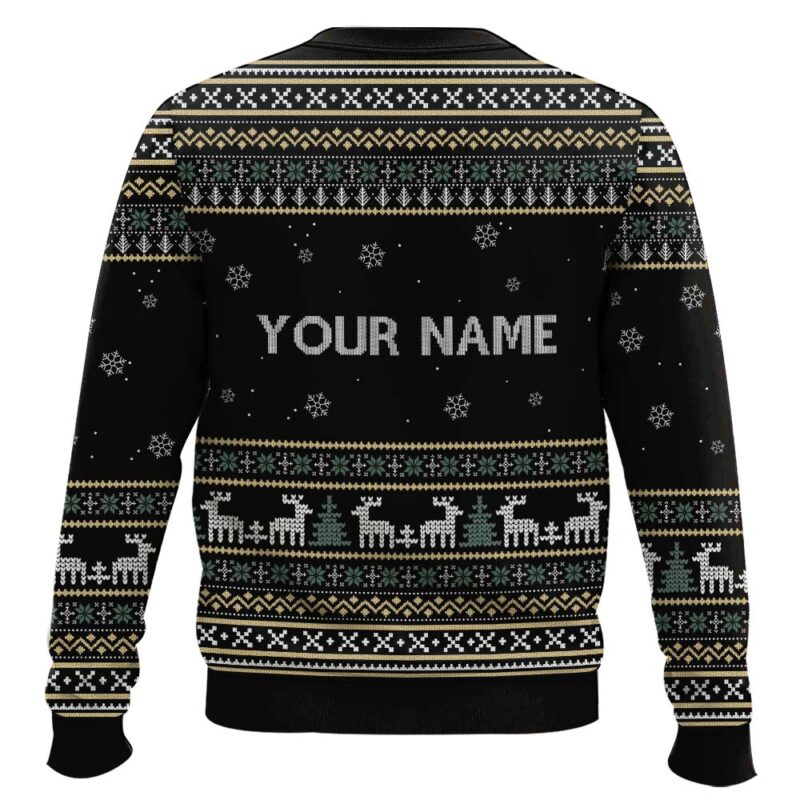 Hooktab Chick-fil-a - Custom Name Ugly Christmas Sweater Hooktab Chick-fil-a - Custom Name Ugly Christmas Sweater