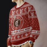 Hooktab Chipotle Mexican Grill Ugly Christmas Sweater