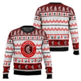 Hooktab Chipotle Mexican's Grill Ugly Christmas Sweater
