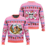 Hooktab Chopper One Piece Ugly Christmas Sweater