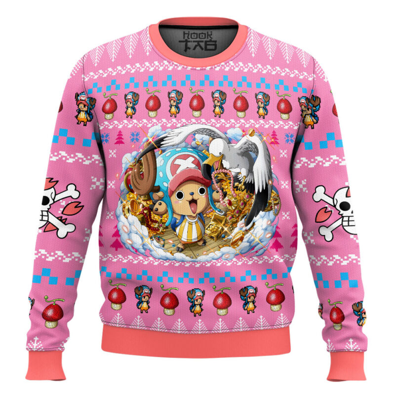 Hooktab Chopper One Piece Ugly Christmas Sweater