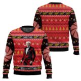 Hooktab Christmas 007 James Bond Ugly Christmas Sweater