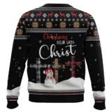 Hooktab Christmas Begin With Christ Ugly Christmas Sweater