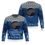 Hooktab Christmas Is Coming Game Of Thrones Ugly Christmas Sweater