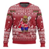 Hooktab Christmas Missed The Notorious B.I.G Ugly Christmas Sweater