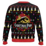 Hooktab Christmas Park Jurassic Park Ugly Christmas Sweater