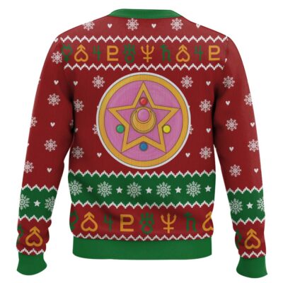 Hooktab Christmas Sailor Guardians Sailor Moon Ugly Christmas Sweater