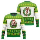 Hooktab Christmas Season Baki Ugly Christmas Sweater