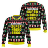 Hooktab Christmas Super Mario Bros. Ugly Christmas Sweater