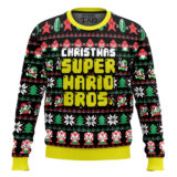 Hooktab Christmas Super Mario Bros. Ugly Christmas Sweater