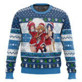 Hooktab Christmas Taiga, Minori And Ami Toradora Ugly Christmas Sweater