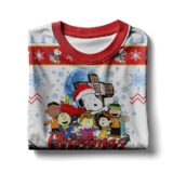 Hooktab Christmas The Charlie Brown and Snoopy Show Ugly Christmas Sweater