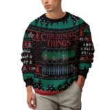Hooktab Christmas Things Stranger Things Ugly Christmas Sweater