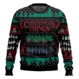 Hooktab Christmas Things Stranger Things Ugly Christmas Sweater