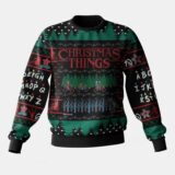 Hooktab Christmas Things Stranger Things Ugly Christmas Sweater