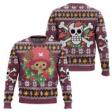 Hooktab Christmas Tony Tony Chopper One Piece Ugly Christmas Sweater