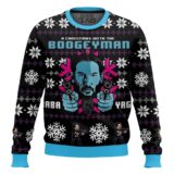 Hooktab Christmas With The Boogeyman John Wick Ugly Christmas Sweater