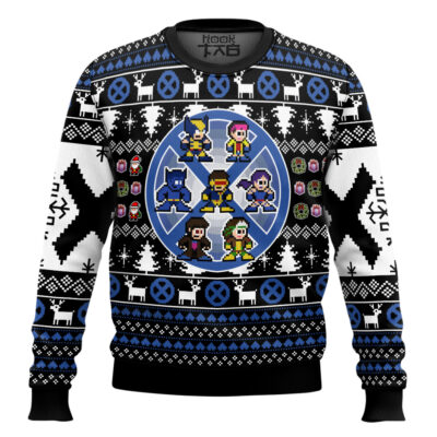 Hooktab Christmas X-men Heroes Marvel Ugly Christmas Sweater