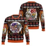 Hooktab Chrono Heroes Chrono Trigger Ugly Christmas Sweater