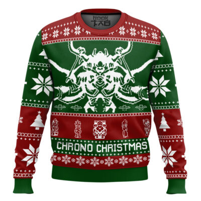Hooktab Chrono Xmas Chrono Trigger Ugly Christmas Sweater