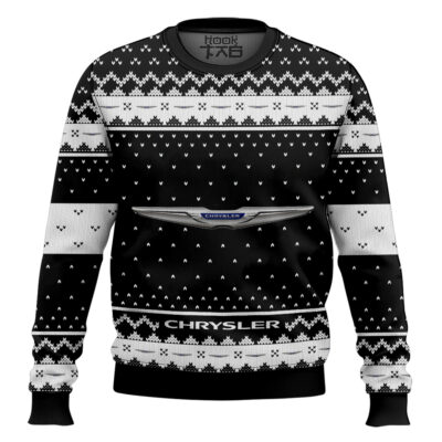 Hooktab Chrysler Ugly Christmas Sweater