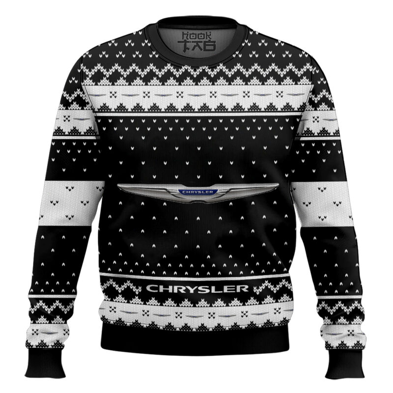 Hooktab Chrysler Ugly Christmas Sweater