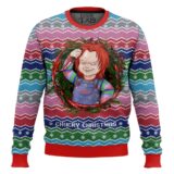 Hooktab Chucky Christmas Child's Play Ugly Christmas Sweater