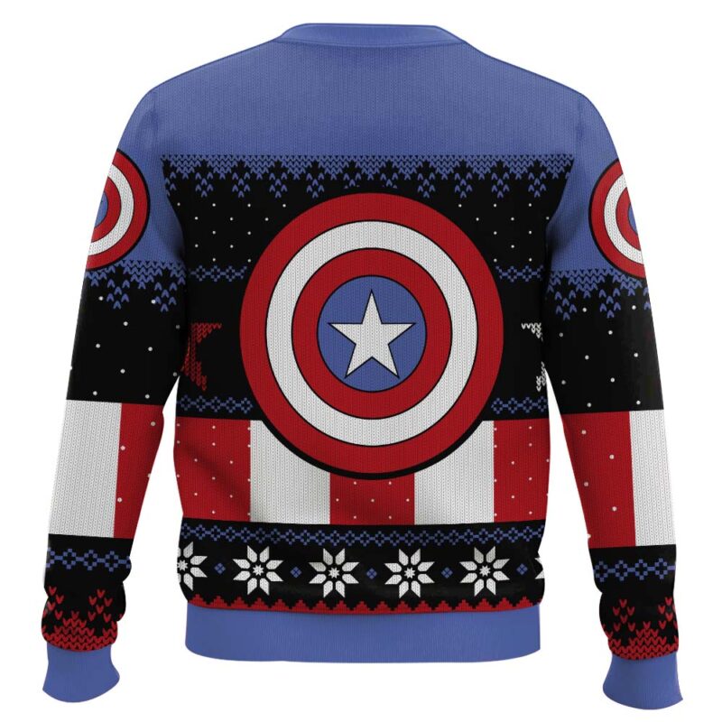 Hooktab Classic Christmas Captain Ugly Christmas Sweater Hooktab Classic Christmas Captain Ugly Christmas Sweater