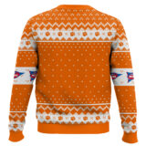 Hooktab Clemson Tigers - Custom Name And Number Ugly Christmas Sweater