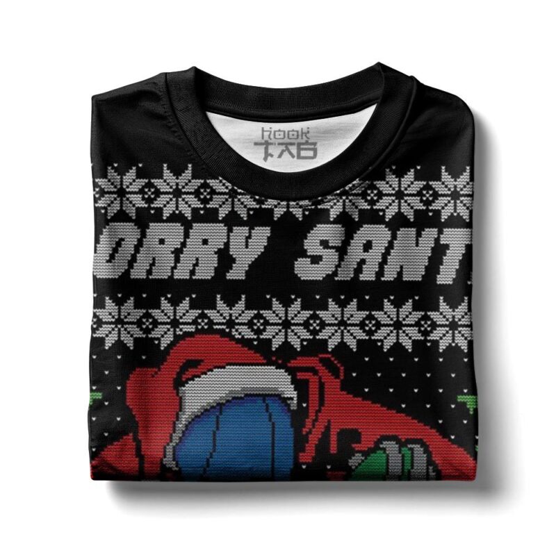 Hooktab Cobra Commander “Sorry Santa” Ugly Christmas Sweater Hooktab Cobra Commander “Sorry Santa” Ugly Christmas Sweater