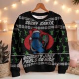 Hooktab Cobra Commander “Sorry Santa” Ugly Christmas Sweater