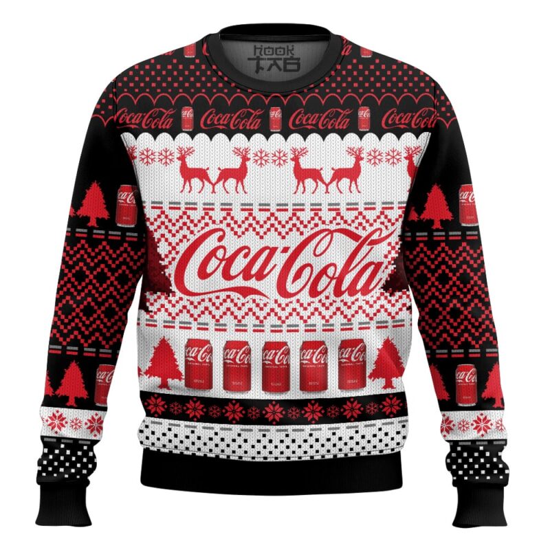 Hooktab Coca-Cola Ugly Christmas Sweater