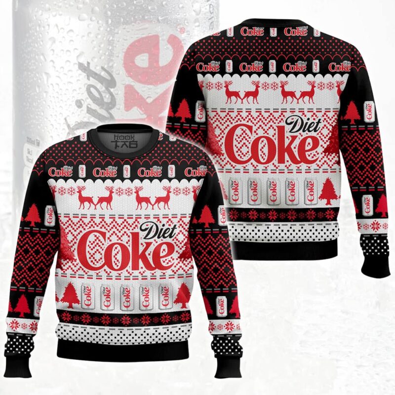 Hooktab Coca-Cola Ugly Christmas Sweater Hooktab Coca-Cola Ugly Christmas Sweater