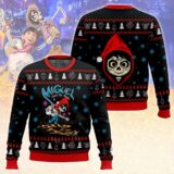 Hooktab Coco Miguel Ugly Christmas Sweater