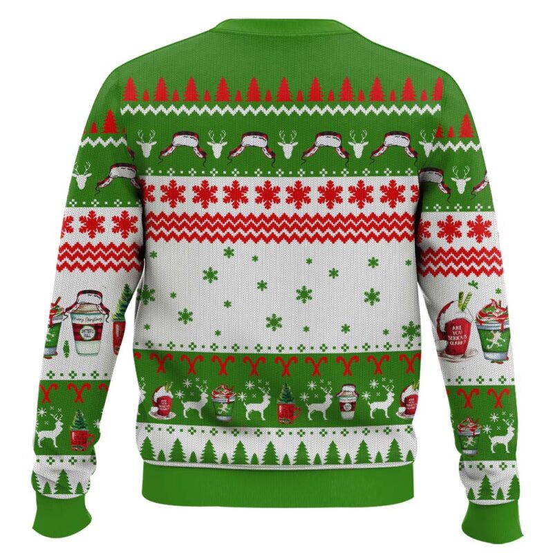 Hooktab Coffee Cup National Xmas Lampoon’s Vacation Ugly Christmas Sweater Hooktab Coffee Cup National Xmas Lampoon’s Vacation Ugly Christmas Sweater