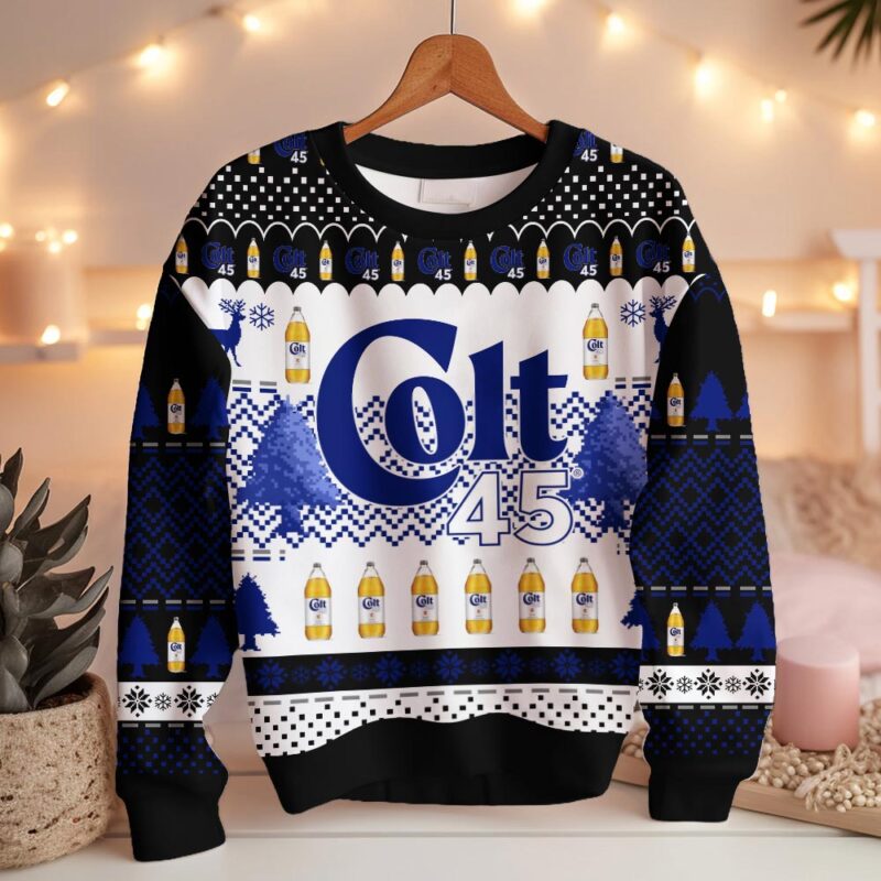 Hooktab Colt 45 Ugly Christmas Sweater Hooktab Colt 45 Ugly Christmas Sweater