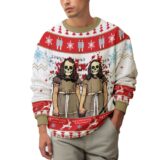 Hooktab Come Play With Us The Shining Ugly Christmas Sweater