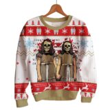 Hooktab Come Play With Us The Shining Ugly Christmas Sweater