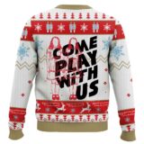 Hooktab Come Play With Us The Shining Ugly Christmas Sweater