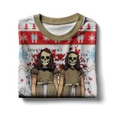 Hooktab Come Play With Us The Shining Ugly Christmas Sweater